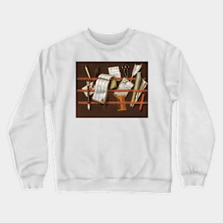 Letter Rack by Edwaert Collier Crewneck Sweatshirt